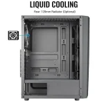 Case Aerocool Blade RGB - Negro - Blade-G-BK-v1 - Imagen 4
