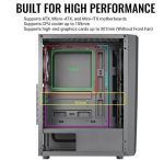 Case Aerocool Blade RGB - Negro - Blade-G-BK-v1 - Imagen 5