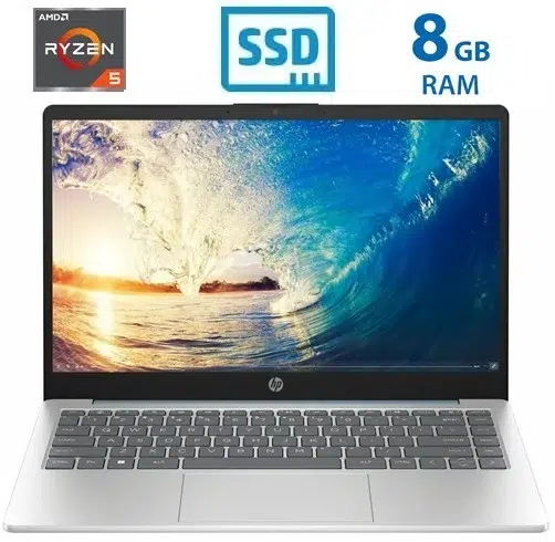 1 OU-LP1988-58596 HP 14 - Ryzen 5 7520U - 8GB - SSD -Español - Em0017la - Imagen 1