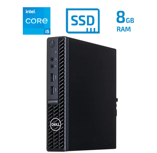 1 PCU0041 DELL Optiplex 3080 Micro - i5 10500T - 8GB DDR4 - 512GB SSD - Imagen 1