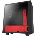 Case NZXT S340 Elite - Negro/Rojo