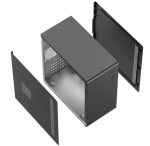 Extreme series A200 Gabinete Matx - Negro + fuente de poder 600w - Imagen 2