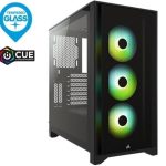 Corsair iCUE 4000X RGB – Negro