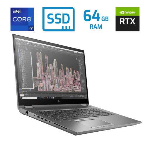 img_LPU5085 22 HP ZBook Fury 17 G8 i9 11950H 64GB DDR4 512GB 17.3" NVIDIA RTX A3000 6GB - Imagen 1